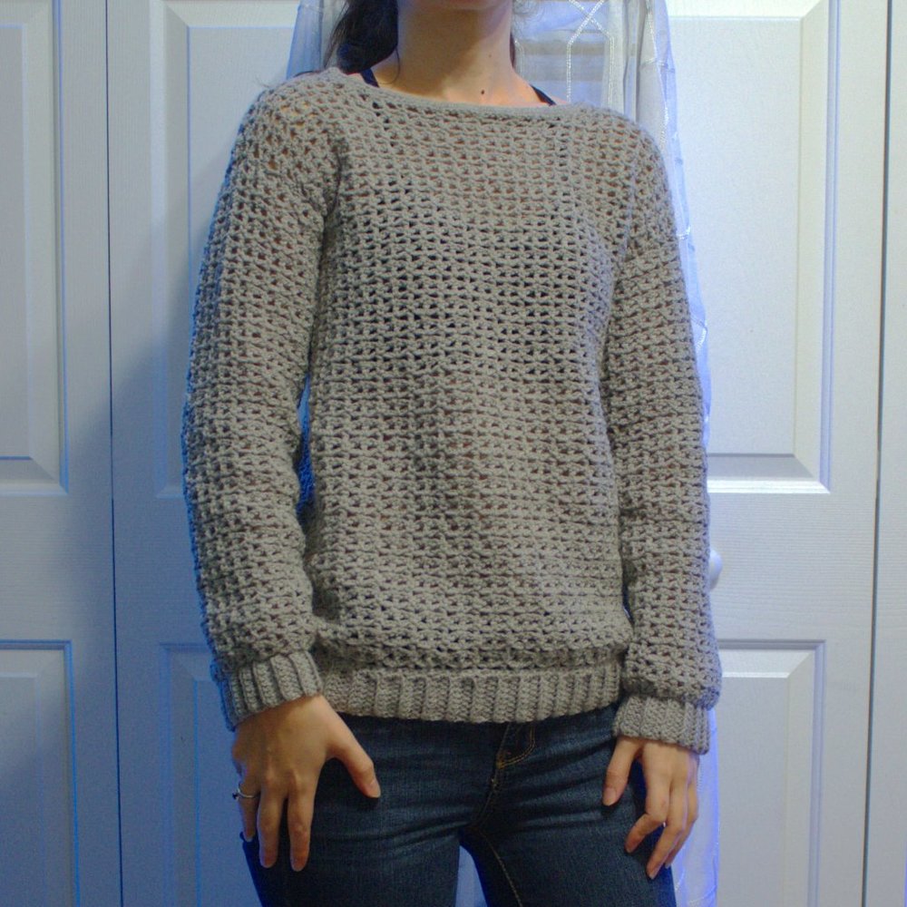 🧶Bizzybe Em's Lightweight Mesh Sweater - Picture 4 of 15